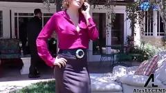 تشغيل يعاني السمسار السمسار المتعرج Krissy Lynn من قِبل الديك الكبير لـ Alex Legend!